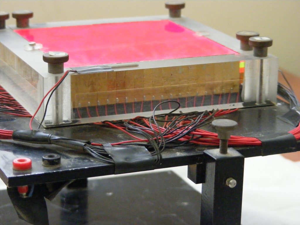 En fungerende model af en luminescerende solkoncentrator