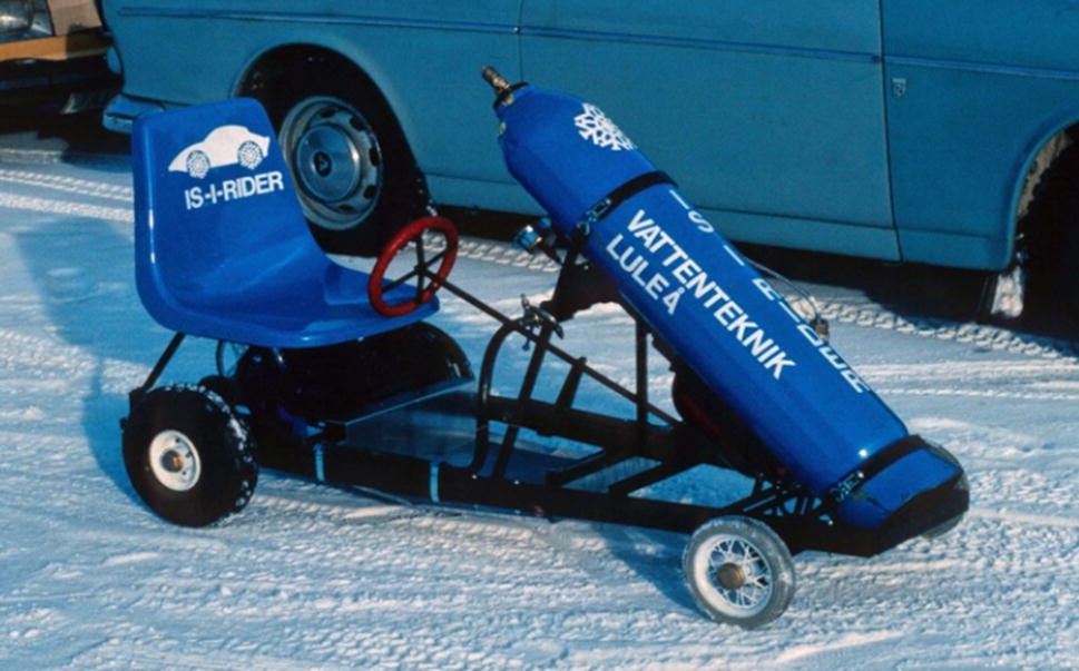 Icy Rider, bygget i Sverige i 1980'erne